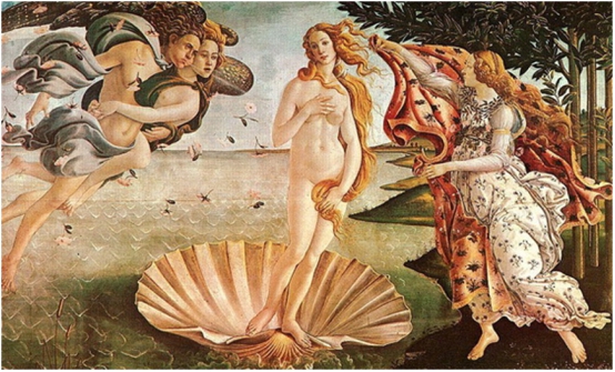 从世界名画看维纳斯诞生的塞浦路斯爱神岩
